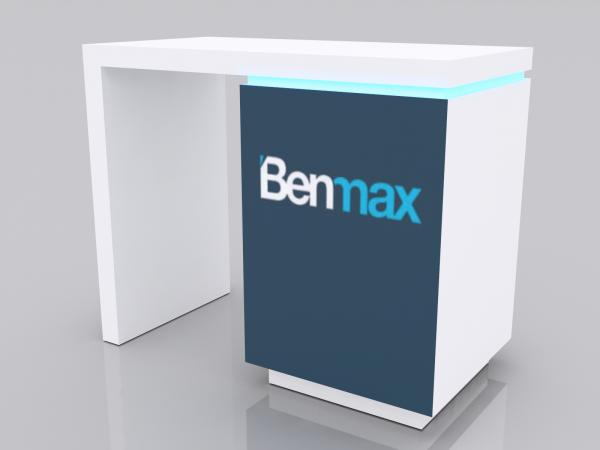 MOD-1741 Waterfall Workstation Counter -- Optional Upgrade Graphics